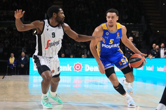 Džejlen Smit i Vejd Boldvin, KK Virtus - KK Makabi Džejlen Smit i Vejd Boldvin, KK Virtus - KK Makabi