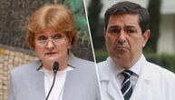 Ministarka Grujičić i prof. Ašanin obišli povređene policajce u UKC Srbije: Jednom će biti operisana šaka