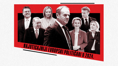 Najuticajniji evropski političari u 2024.