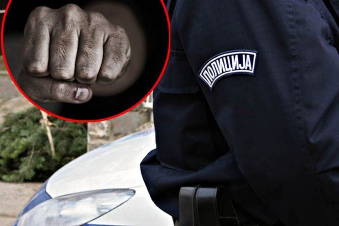 pesnica, policija, tuča