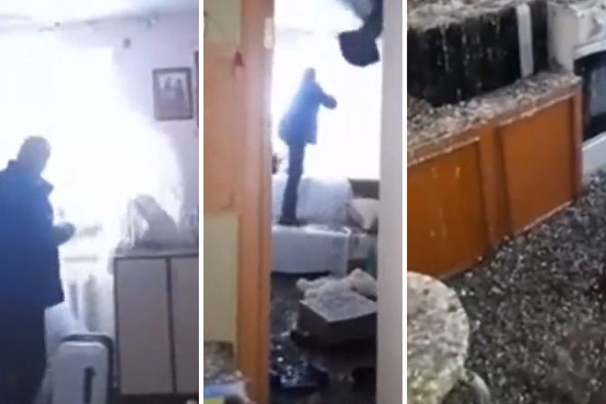 golubovi haos u stanu golubovi haos u stanu