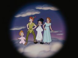 Petar Pan, crtani film, Petar Pan i Vendi