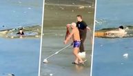 Heroji dana! Primetili dečaka koji se bori za život i odmah skočili u zaleđeno jezero