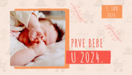 Rođene prve bebe u Novoj 2024. godini: U prvoj sekundi nakon ponoći stigli DEČAK i DEVOJČICA u GAK Višegradska