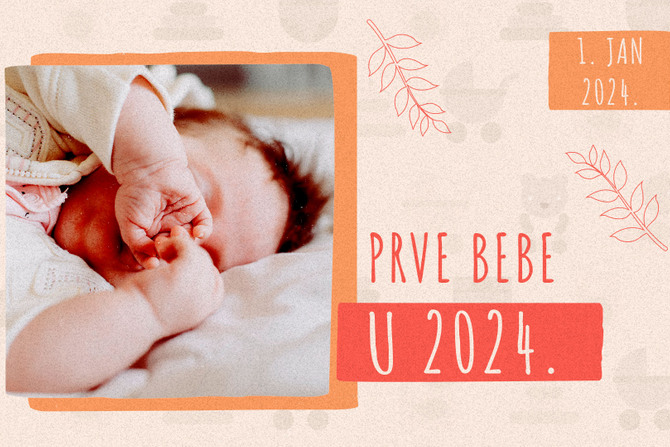 Prve bebe u 2024.