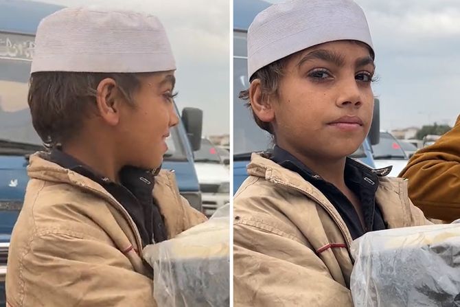 Dečak najlepše trepavice Dečak najlepše trepavice