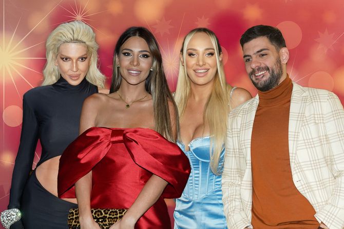 Jelena Karleuša Anastasija Ražnatović Luna Đogani i Milan Marić Jelena Karleuša Anastasija Ražnatović Luna Đogani i Milan Marić