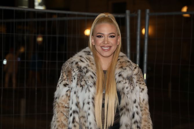 Trg republike, Doček nove godine 2024, Milica Todorović Trg republike, Doček nove godine 2024, Milica Todorović