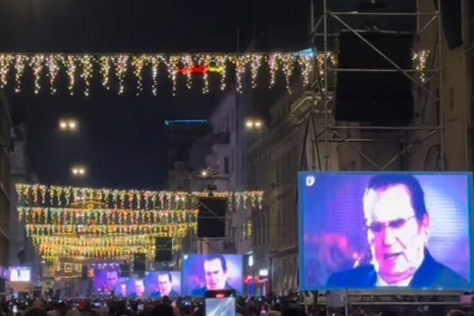 Sarajevo doček Nova godina, drug Tito