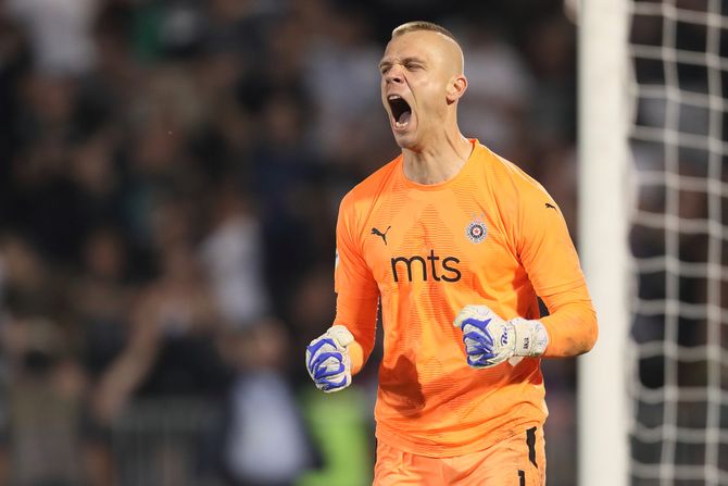 Aleksandar Jovanović, golman FK Partizan Aleksandar Jovanović, golman FK Partizan