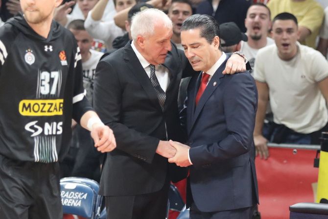 Košarka Evroliga KK Crvena Zvezda KK Partizan