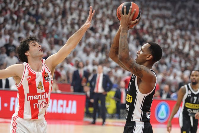 Košarka Evroliga KK Crvena Zvezda KK Partizan