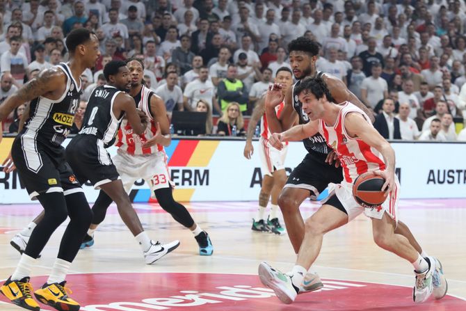 Košarka Evroliga KK Crvena Zvezda KK Partizan