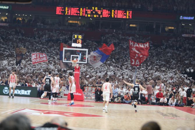 Košarka Evroliga KK Crvena Zvezda KK Partizan