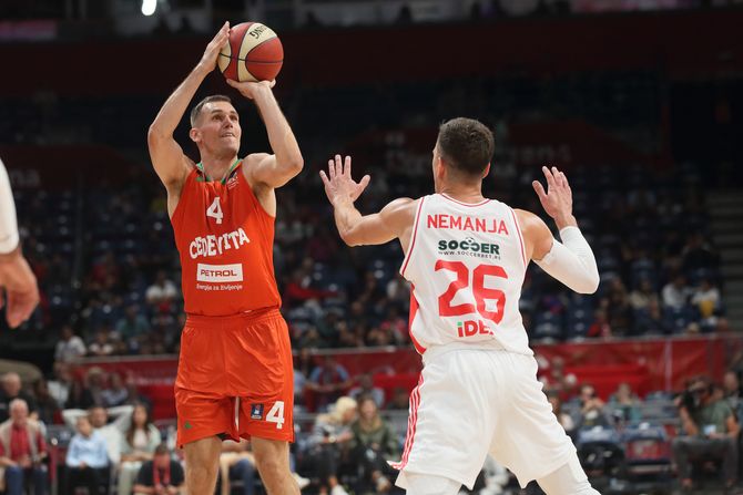 Nikola Radičević i Nemanja Nedović, KK Cedevita Olimpija - KK Crvena zvezda