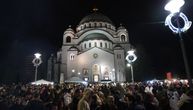 Počela božićna liturgija u Hramu Svetog Save: Prelepi prizori u srpskoj svetinji