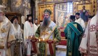 Patrijarh Porfirije služi liturgiju u Gračanici
