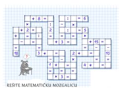 Rešite matematičku mozgalicu