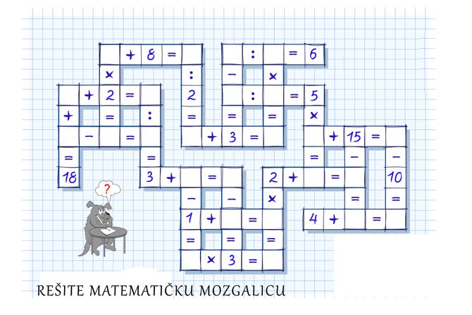 Rešite matematičku mozgalicu