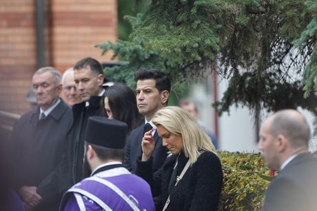 Nada Perić Kovacević, sahrana, Lena Kovačević