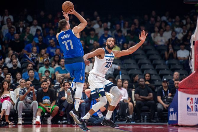 Luka Dončić i Rudi Gober