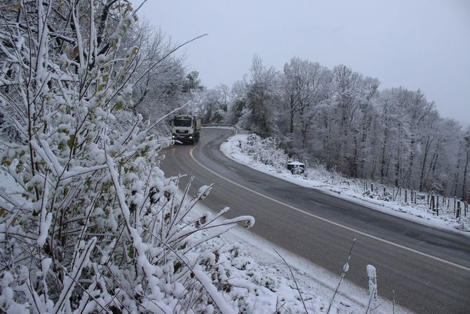 Užice Debelo Brdo sneg