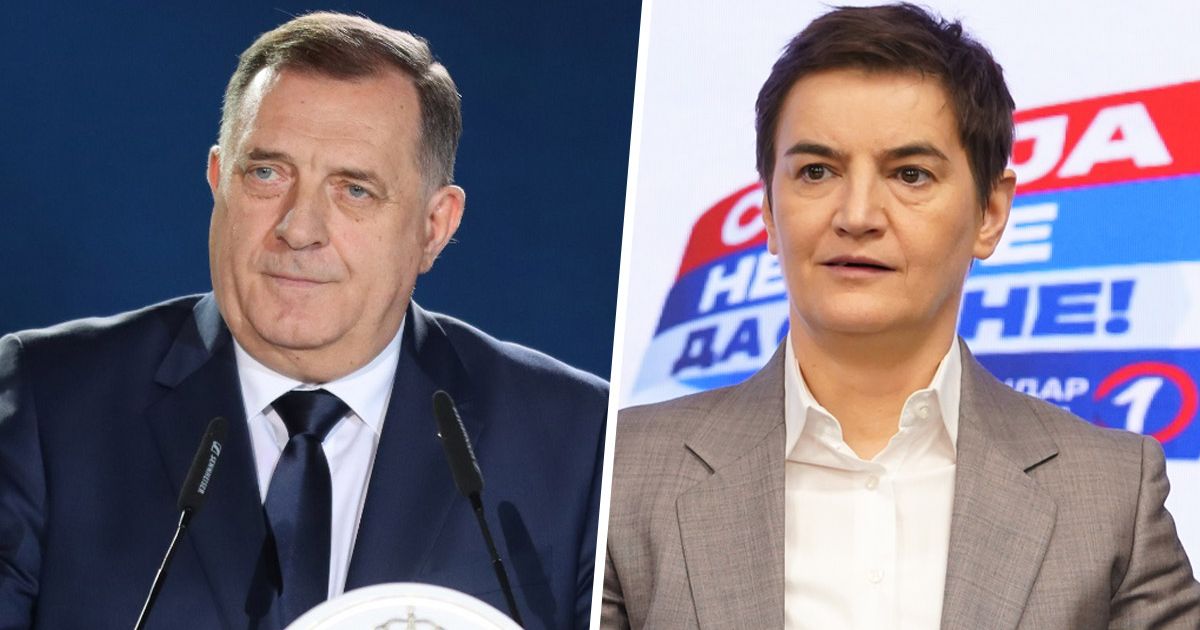 Dodik čestitao Brnabićevoj: Siguran sam da će braniti interese Srbije