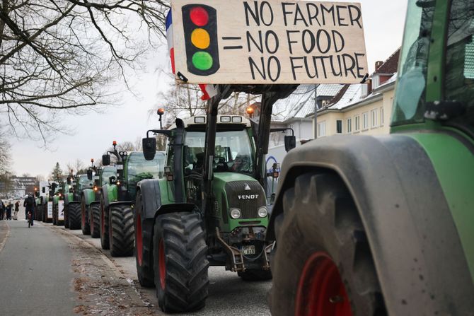 Nemačka, protesta poljoprivrednika