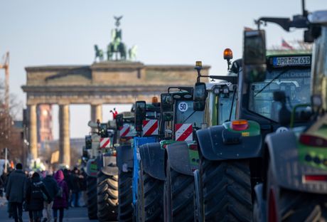 Nemačka, protesta poljoprivrednika