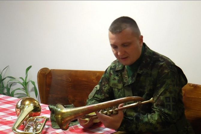 Požega čuveni ratnik Joviša Jevđić u amanet je limeni instrument ostavio potomcima potomak Dejan Jevđić