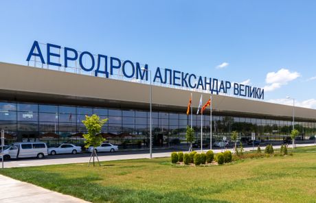 Severna Makedonija, aerodrom, Aleksandar Makedonski, Skoplje, Skopje airport