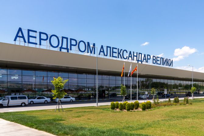 Severna Makedonija, aerodrom, Aleksandar Makedonski, Skoplje, Skopje airport