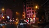 Teška saobraćajna nezgoda na Crvenom krstu: Prednji deo taksija potpuno uništen