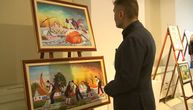 Otvorena izložba slikara naivaca iz Kovačice u PTT muzeju