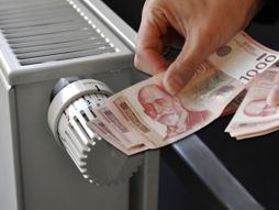 radijator, grejanje, novac