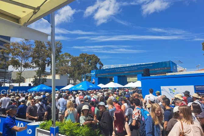 Melburn, Australijan open, gužva