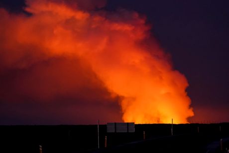 Island erupcija vulkana