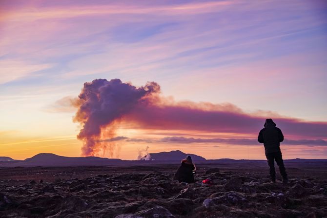 Island, erupcija vulkana Grindavik