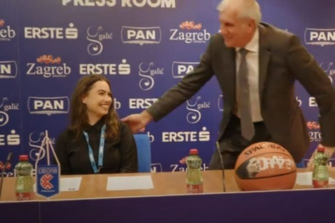 Željko Obradović, Nikolina Valkaj, KK Partizan, KK Cibona