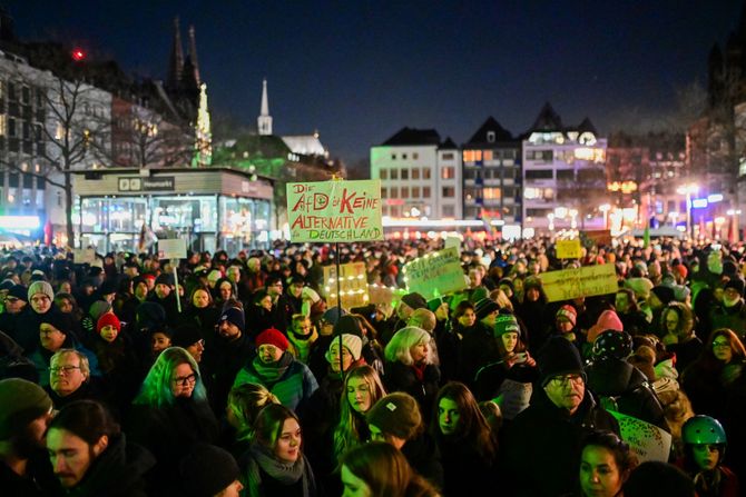 Nemačka Protest Nemaca protiv stranke AfD i nacista