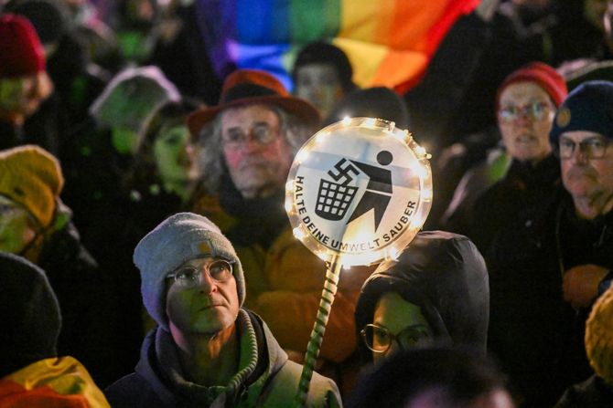 Nemačka Protest Nemaca protiv stranke AfD i nacista
