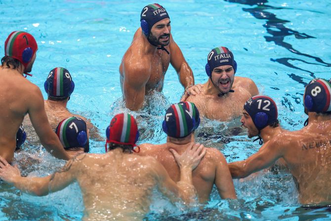 Vaterpolo Evropsko prvenstvo u vaterpolu Italija Mađarska bronza bronzana medalja Zagreb