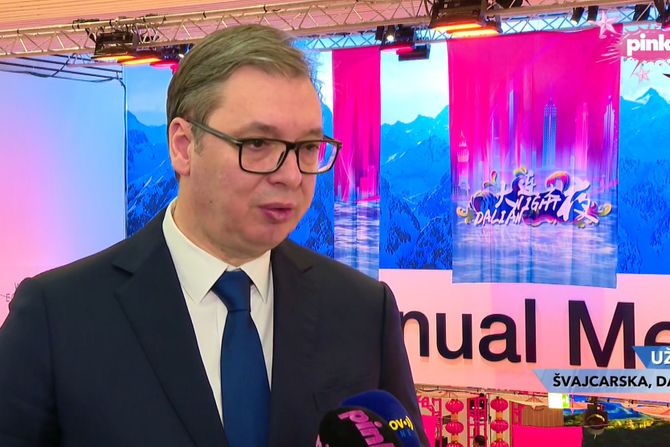 Aleksandar Vučić Davos Svetski ekonomski forum