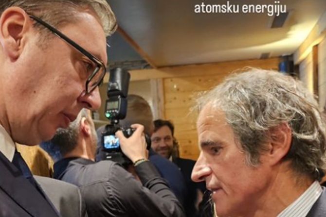 Aleksandar Vučić, Rafael Grosi Aleksandar Vučić, Rafael Grosi