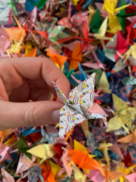Origami ždralovi