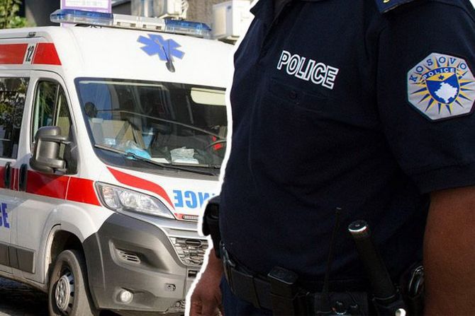 Kosovska policija Hitna pomoć sanitet Kosovska policija Hitna pomoć sanitet