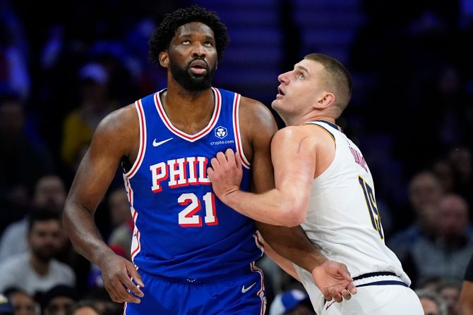 Nikola Jokić, Džoel Embid Nikola Jokić, Džoel Embid