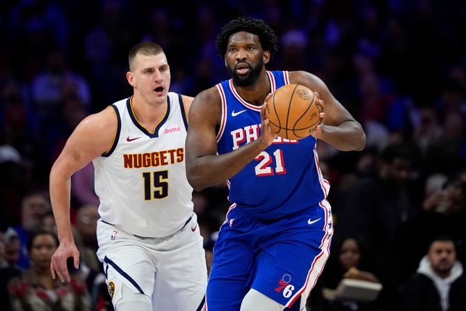 Nikola Jokić, Džoel Embid Nikola Jokić, Džoel Embid
