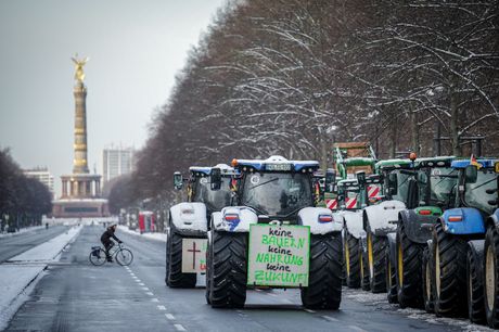 Protest nemačkih zemljoradnika Nemačka farmeri