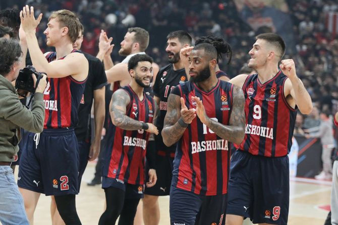 Evroliga košarka KK Crvena Zvezda KK Baskonija Baskonia